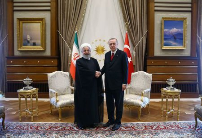Turkish, Iranian Leaders Meet  Ahead Of Syria Summit with Russia